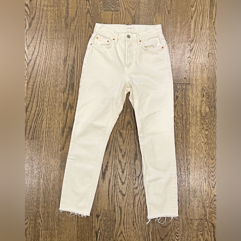 GRLFRND white jeans size 24